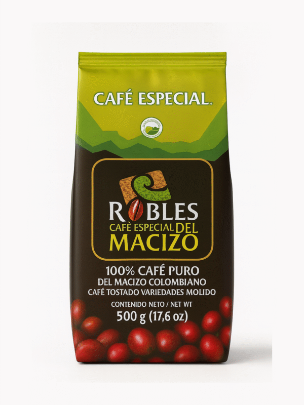 caferoblesdelmacizo500gr Café Robles del Macizo 500 g
